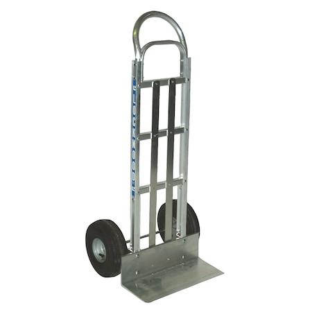 Lockwood Manufacturing Loop Handle Hand Truck, 18" Nose, 10" Pneumatic Wheels 5000BP
